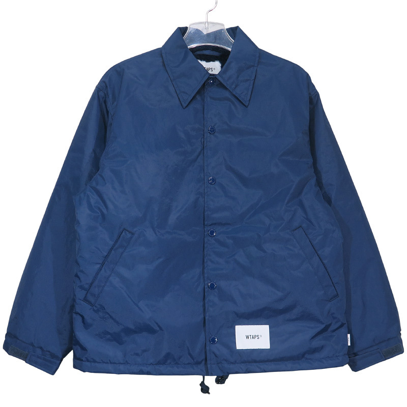 WTAPS ダブルタップス 24AW MC/JACKET/NYLON.OXFORD 242TQDT-JKM01 ジャケット ナイロン オックスフォード ネイビー サイズ01(S) novk拍卖