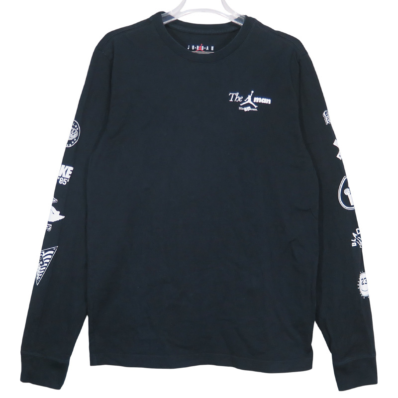 JORDAN BRAND ジョーダンブランド THE MAN LONG SLEEVE TEE BQ5535-010 ザ マン ロングスリーブ Tシャツ コットン ロンT 長袖 サイズM novk拍卖