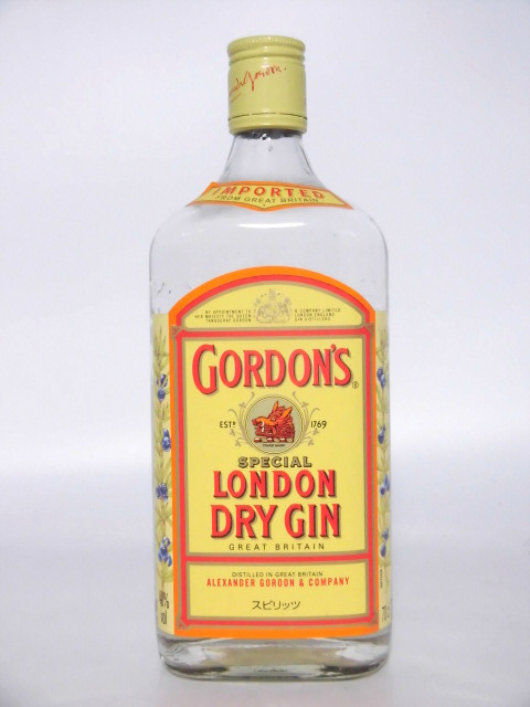 【L2】ゴードン ドライジン 00年代 旧ボトル 正規品【Gordon's Dry Gin】拍卖