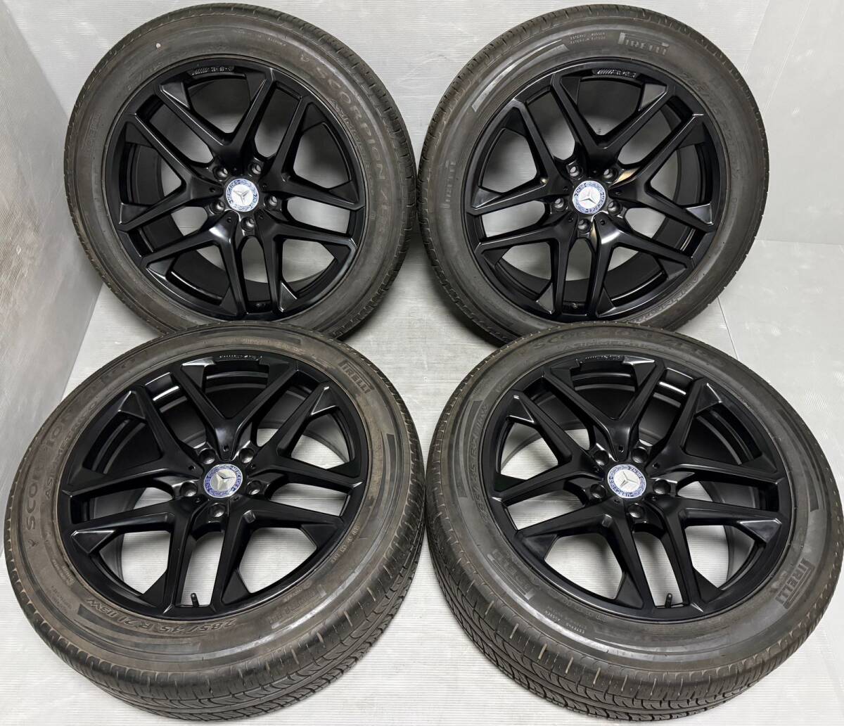 メルセデ スベンツ Gクラス AMG ゲレンデ W463 G65 21インチ 4本セットG63 G450 G55 G350 G500 PIRELLI 2022年製….110拍卖