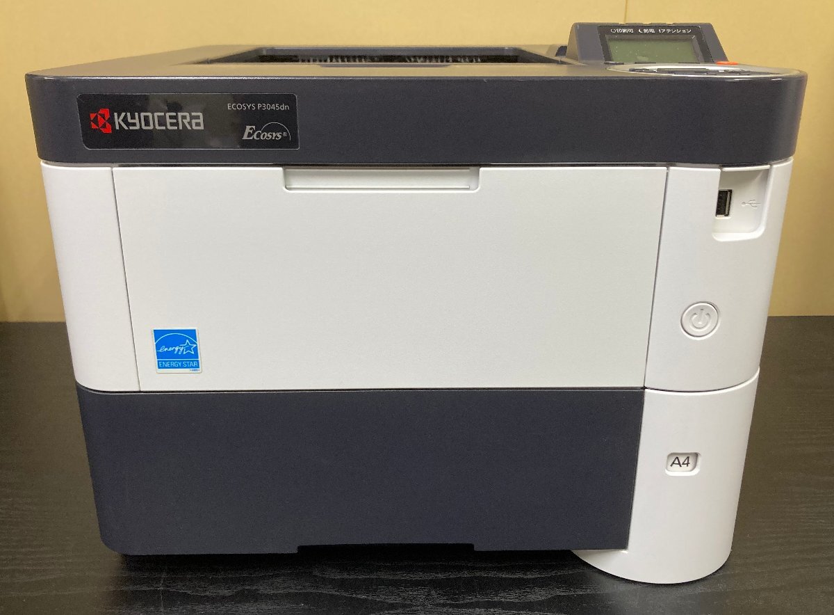 ◎ジャンク 中古レーザープリンタ 京セラ【Kyocera P3045dn】中古トナー付き◎2510231拍卖