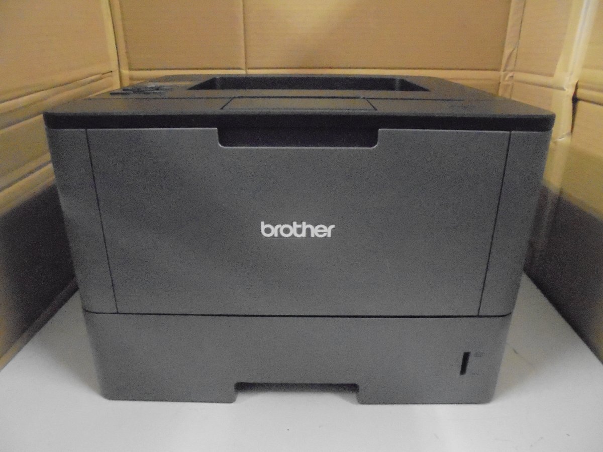 ◎中古レーザープリンタ ブラザー【Brother HL-L5200DW】WIFI(無線LAN)機能付き 中古トナー/ドラム付き◎2511082拍卖