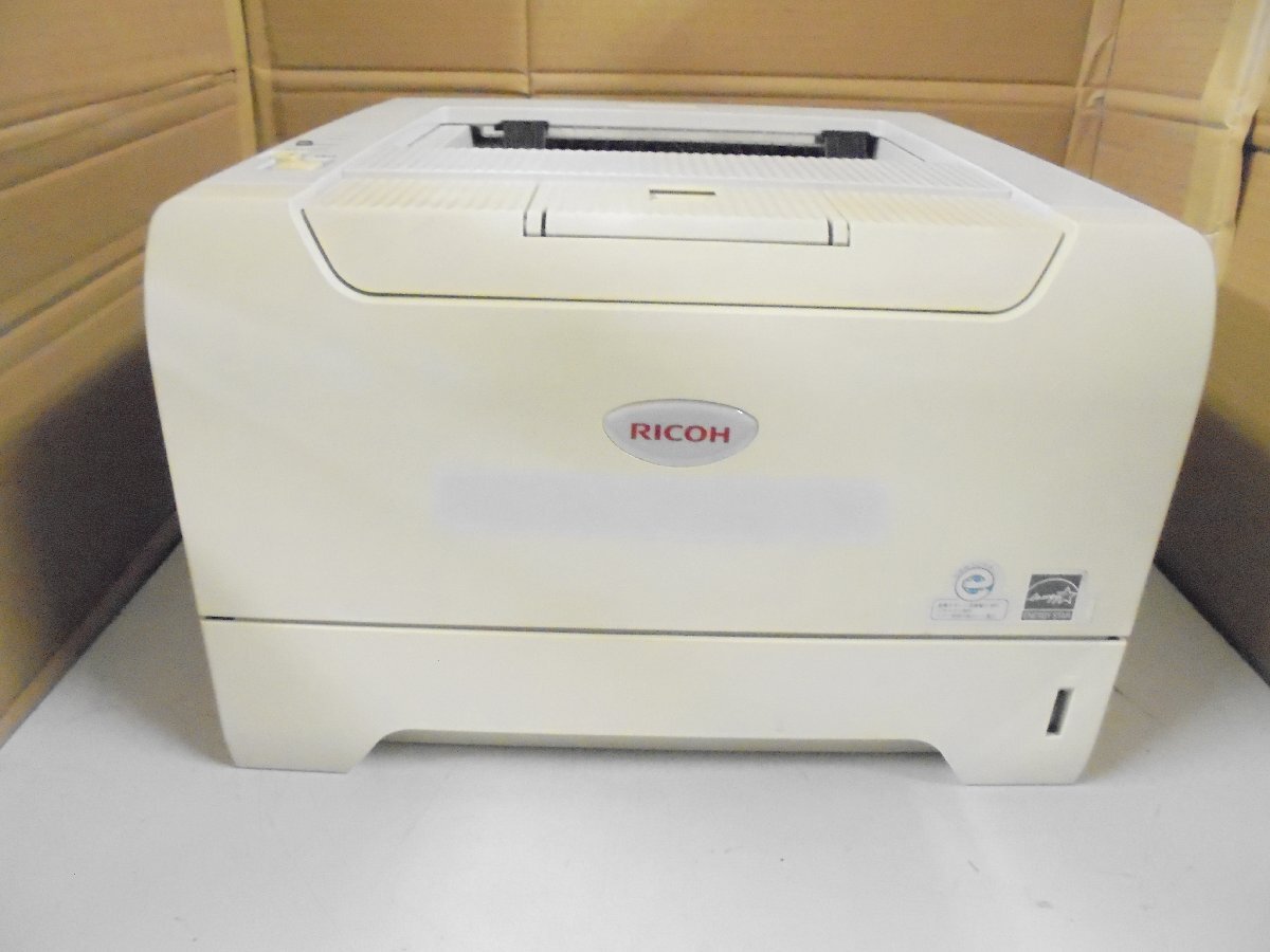 ◎中古レーザープリンタ リコー【RICOH IPSiO SP3100】残量不明トナー/ドラム付き◎2511051拍卖