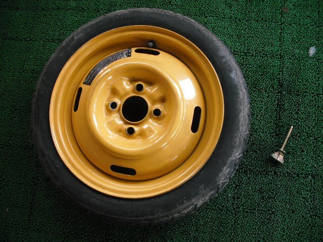 『B285』FK10 MA10 フィガロ キャンバストップ 留めるねじ スペアタイヤ T115/70D14 14×4T a^2拍卖