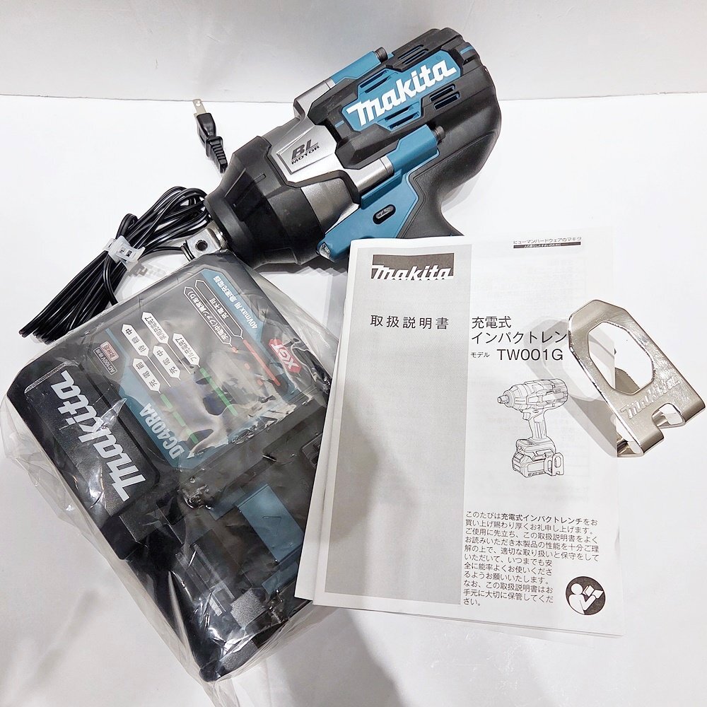 TO1 未使用 マキタ makita 充電式インパクトレンチ TW001G + 充電器DC40RA セット拍卖