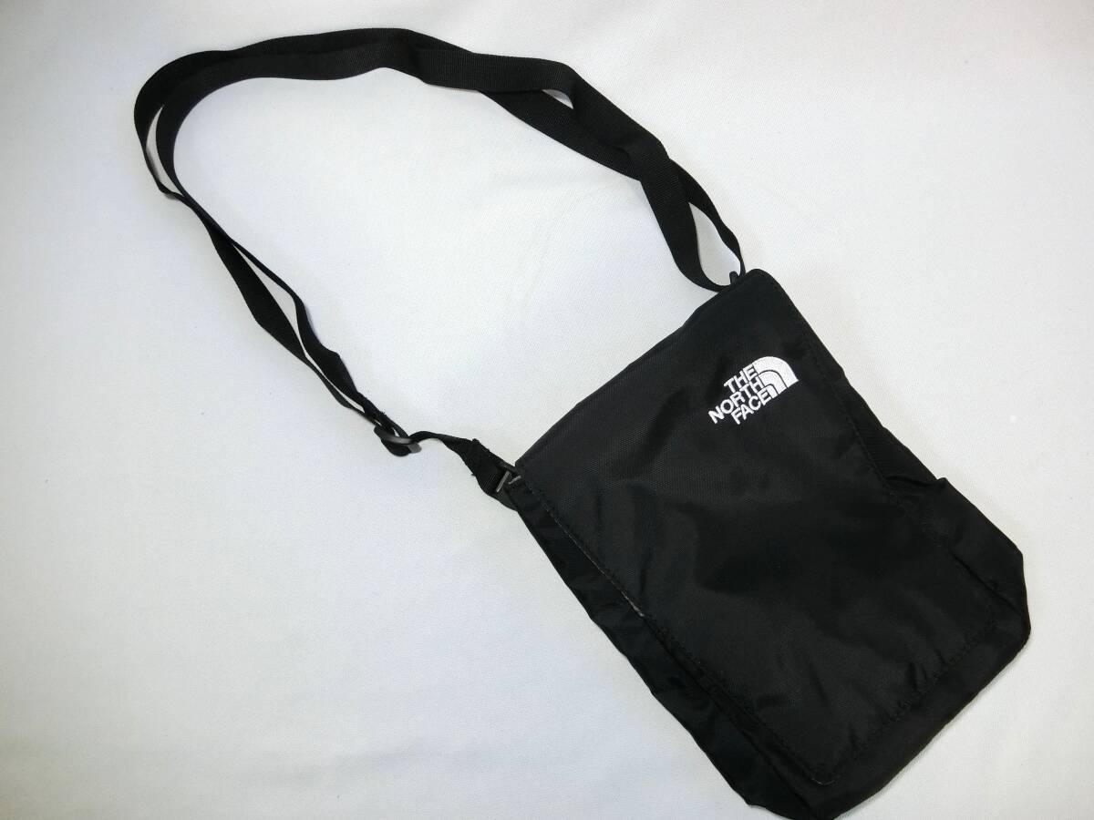 THE NORTH FACE ザ ノースフェイス BAG ショルダーバッグ ナイロン ブラック ユニセックス 中古品拍卖