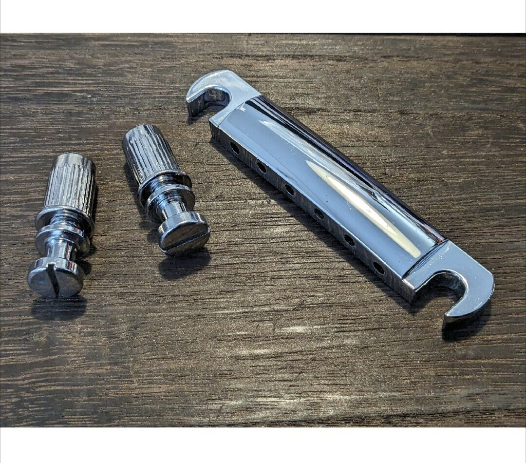 格安!テイルピース スタッド セット クローム拍卖