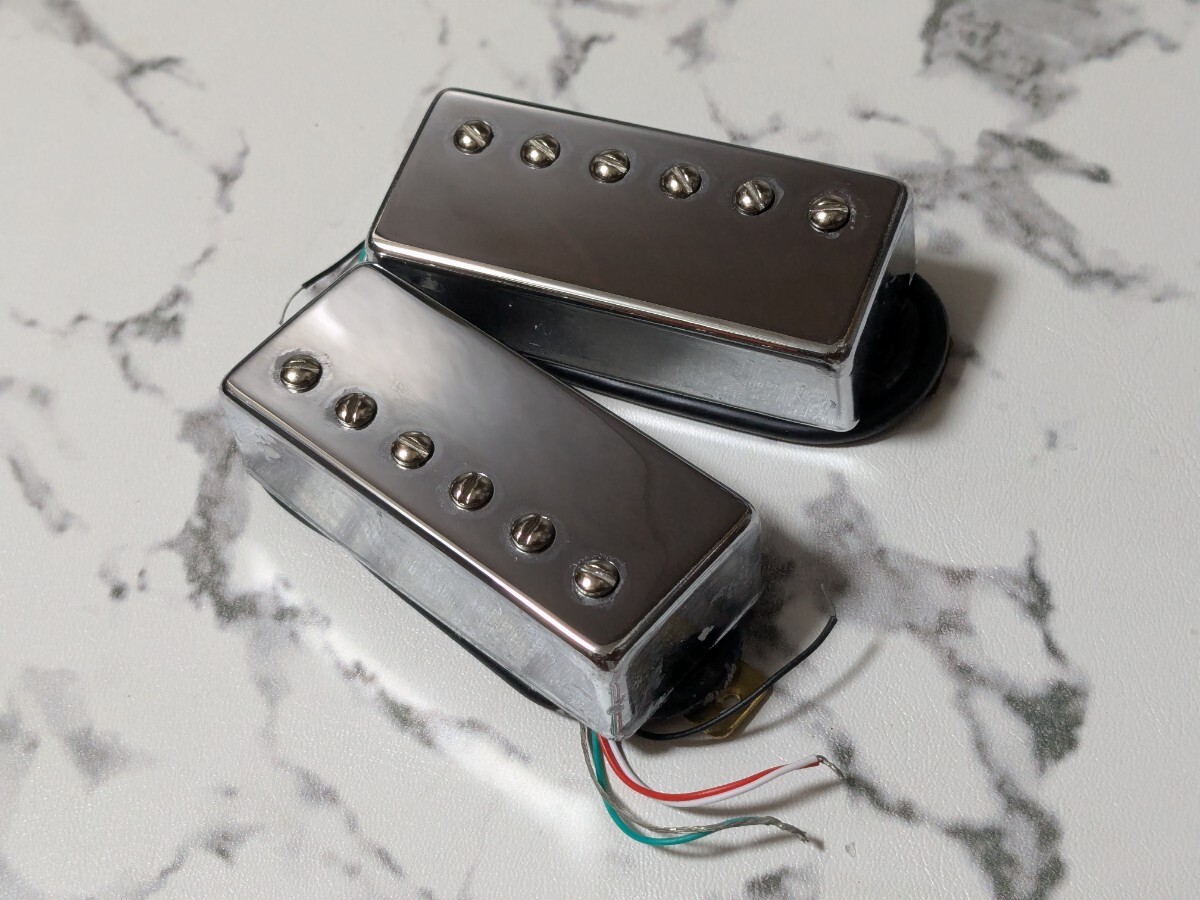 4芯 ミニハムバッカー PU×2 SET カバード キズアリ拍卖