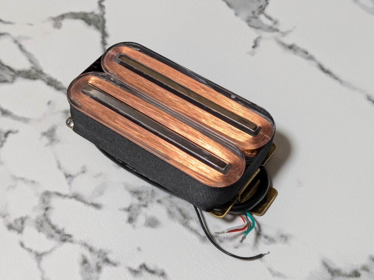 ダブルレールタイプ ハムバッカー ピックアップ クリア拍卖