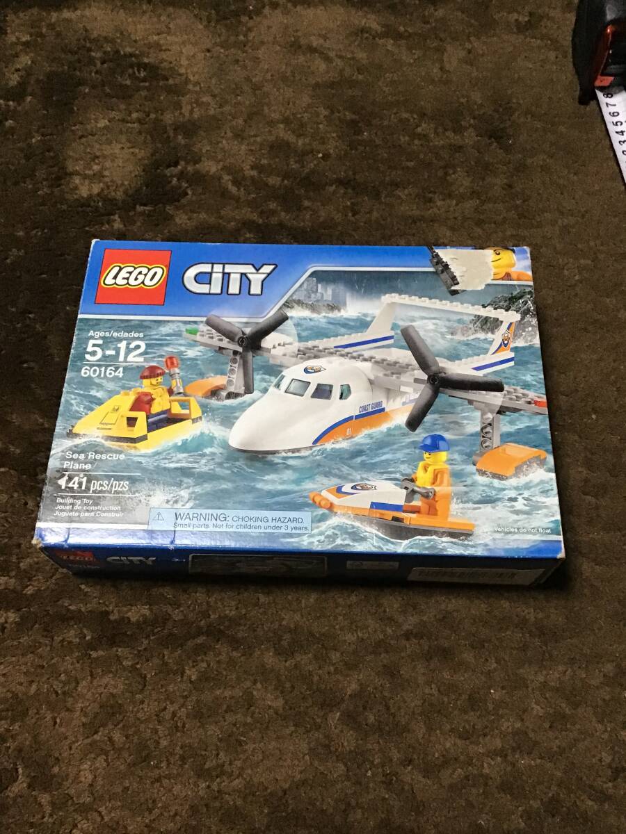 レゴ LEGO シティ CITY 海上 レスキュー 飛行機 60164 ブロック拍卖