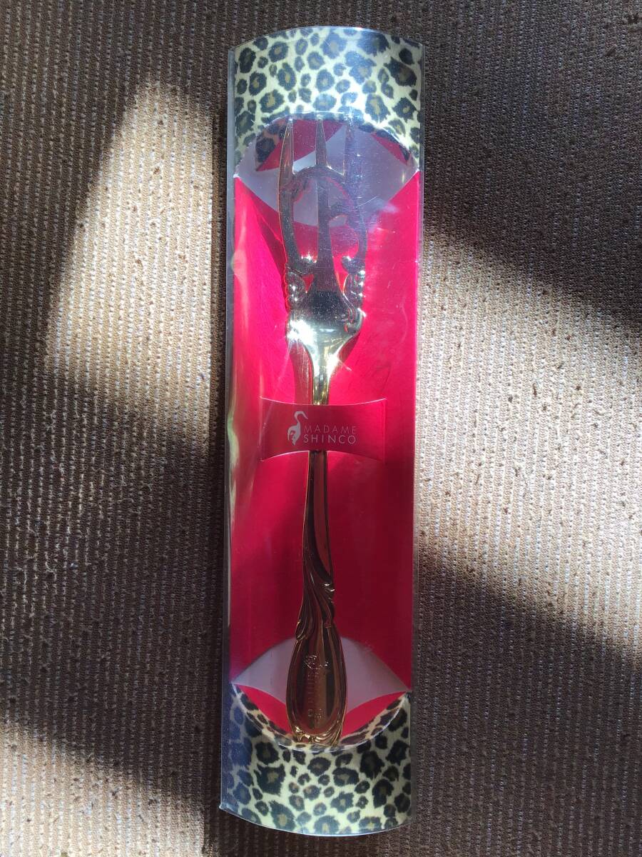 未使用 マダムシンコ オリジナル ゴールド フォーク カトラリー拍卖