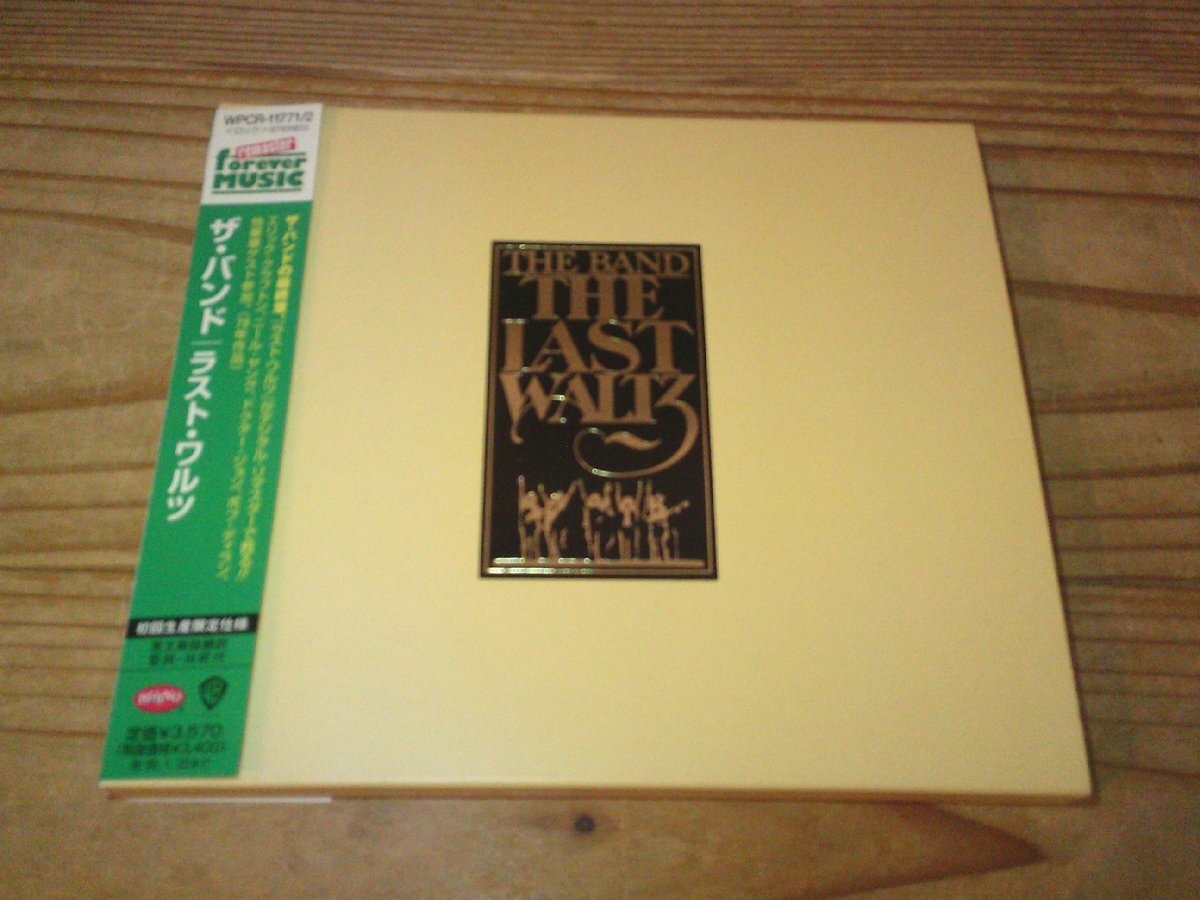 CD:THE BAND LAST WALTZ ラスト・ワルツ ザ・バンド:帯付:2004年発売盤拍卖