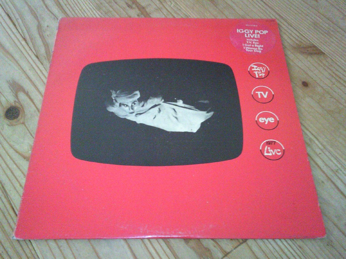 LP:IGGY POP TV EYE 1977 LIVE イギー・ポップ:US盤拍卖