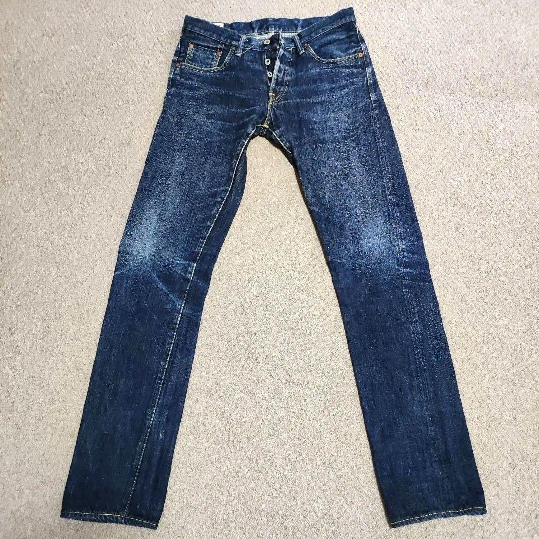 鬼デニム 31インチ oni 日本製 スリムテーパード ボタンフライ 1097拍卖