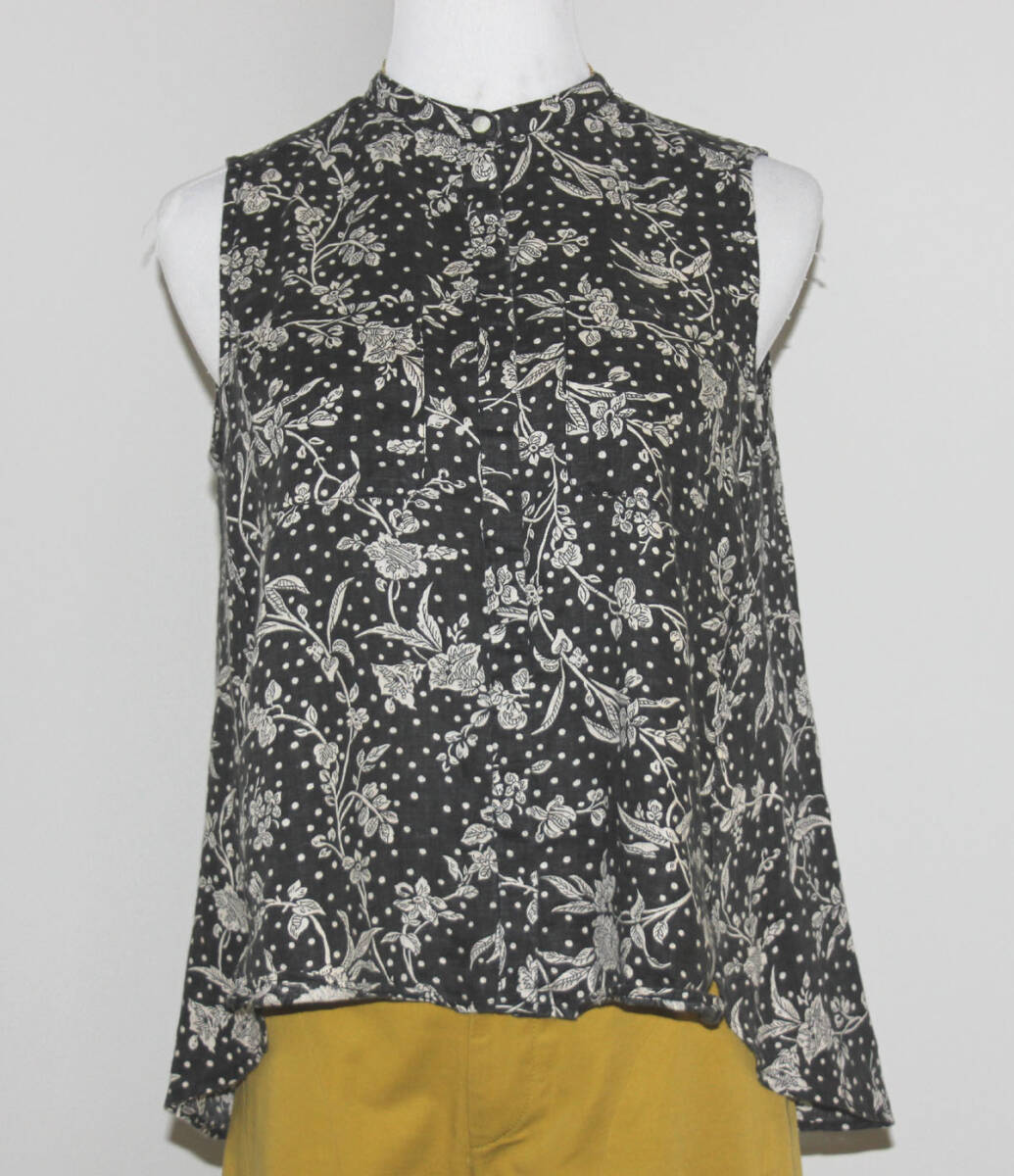 【超美品】★SHIPSシップス リバティブラウス トップス拍卖