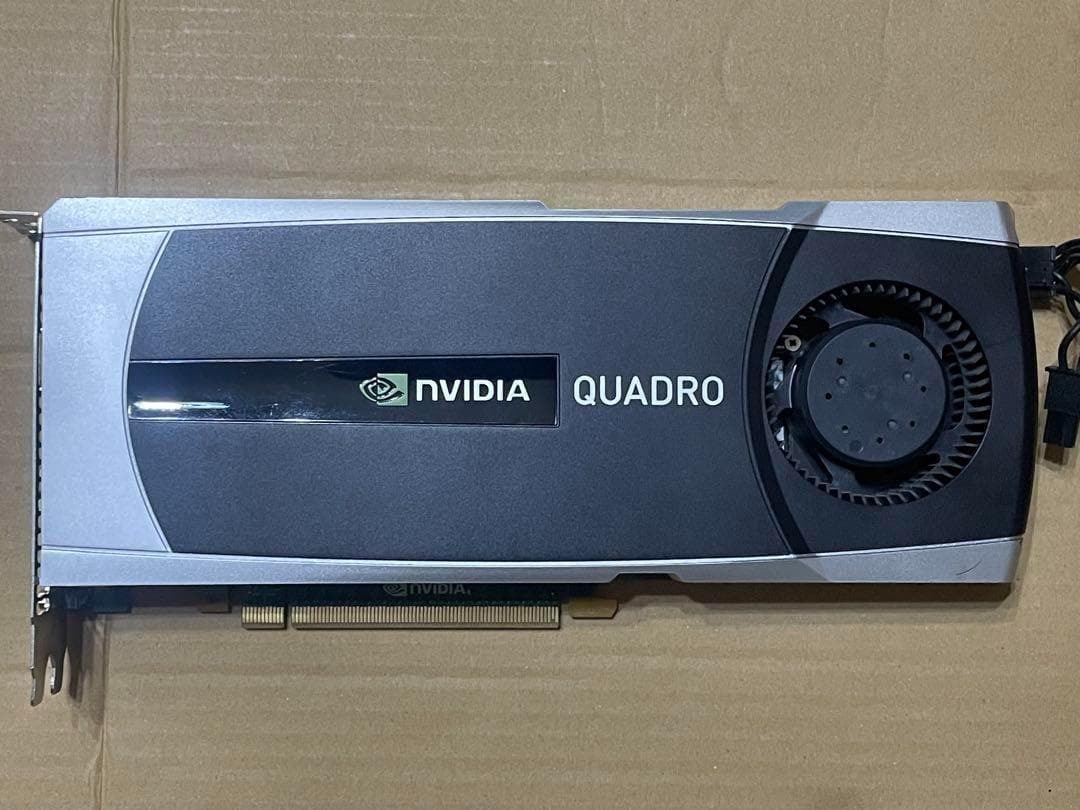 NVIDIA QUADRO 5000 グラフィックボード拍卖