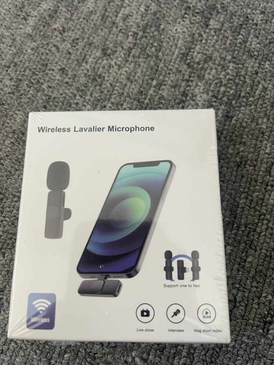 ピンマイク ワイヤレス スマホ マイク Android/apple 用 Type-C ノイズ軽減 プラグ&プレイ APP不要 Bluetooth不要 7時間連続使用拍卖