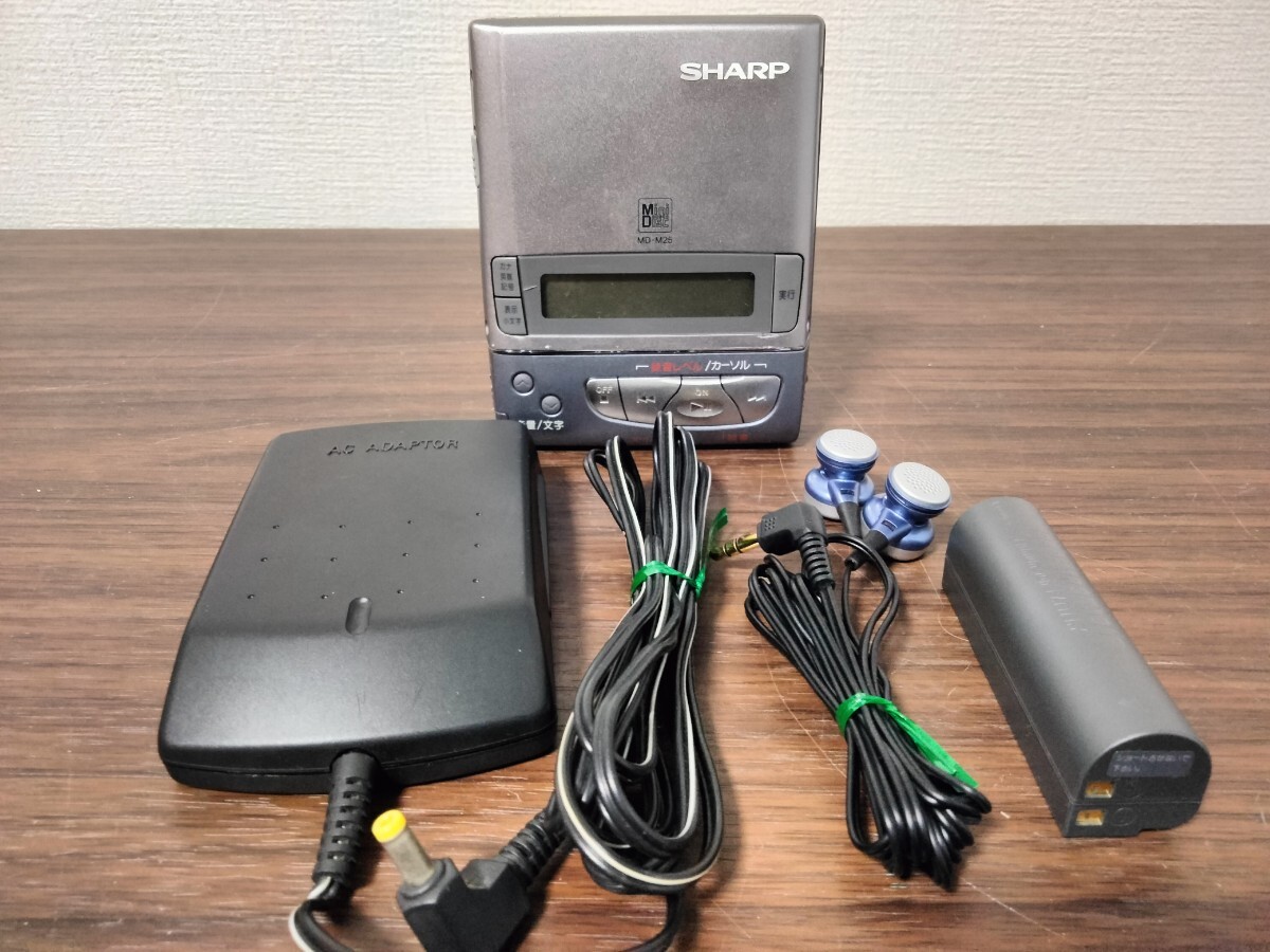 SHARP/シャープ /ポータブルMDレコーダー・MD-M25拍卖