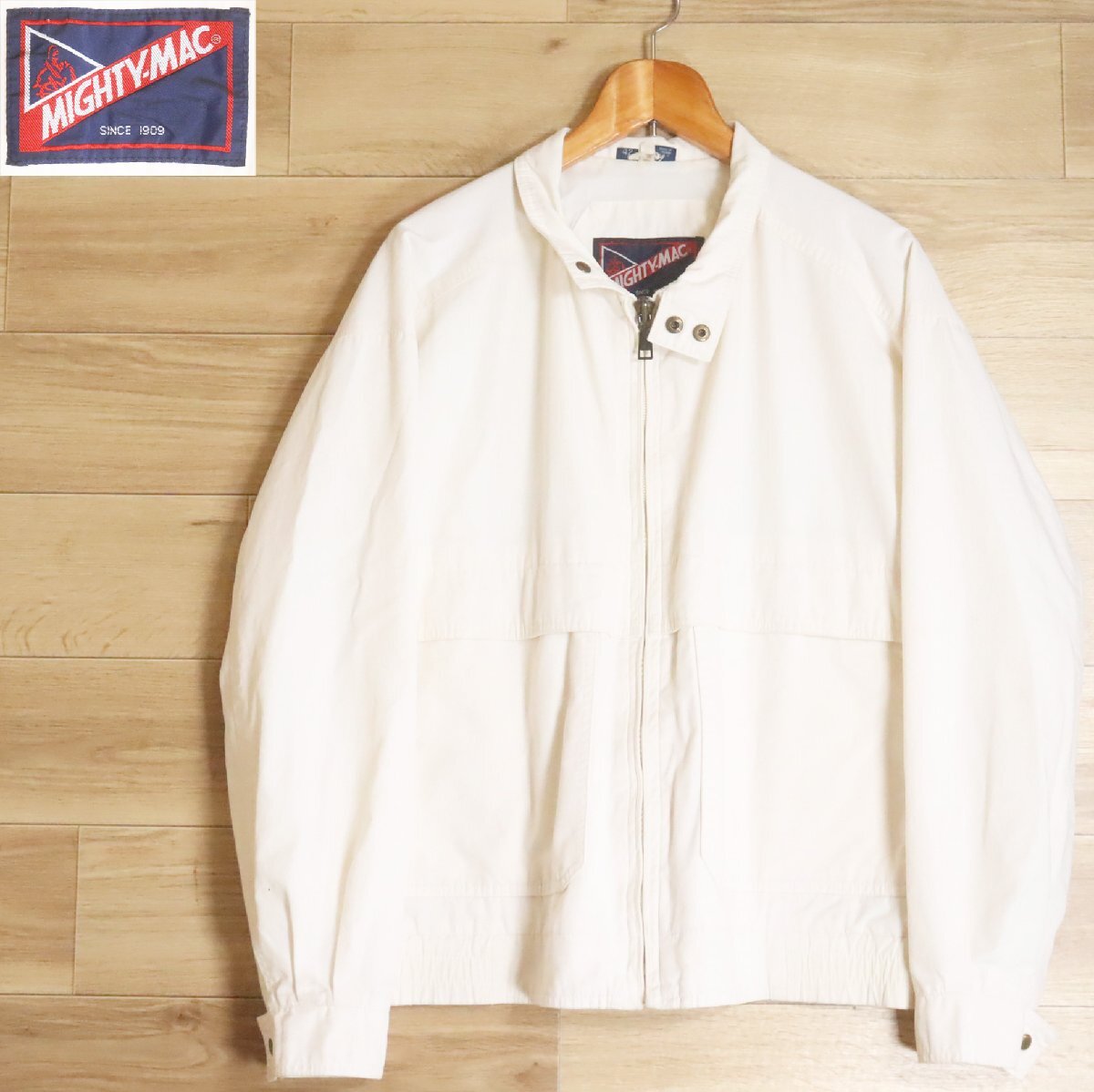 A3S/R6.5-6 MIGHTY-MAC マイティーマック スイングトップ ハリントンジャケット ジャンパー ブルゾン メンズ 42 ヴィンテージ拍卖
