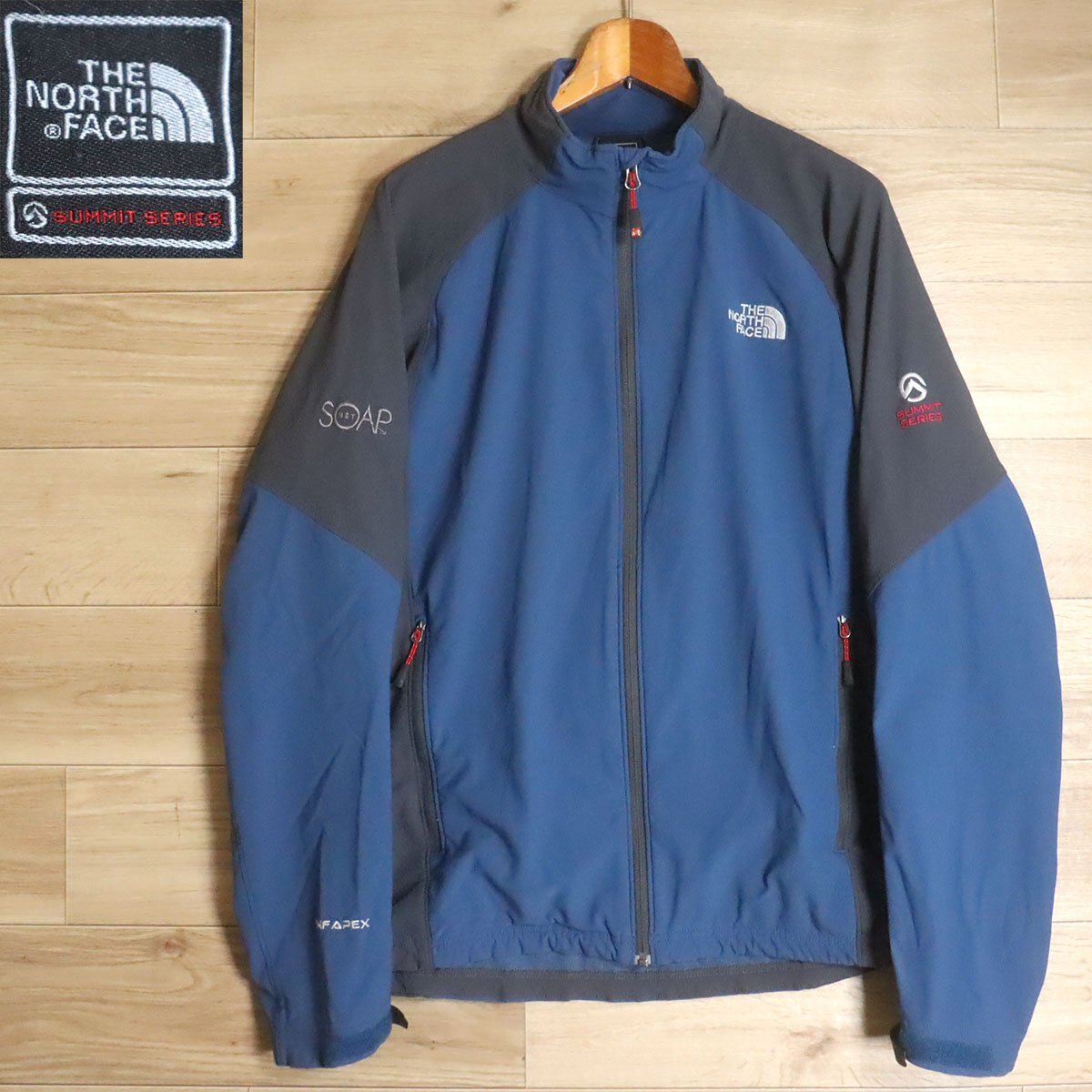 D11R/R5.1-1 THE NORTH FACE ノースフェイス サミットシリーズ TNF APEX ライトウェイトジャケット ブルゾン アウトドア L拍卖