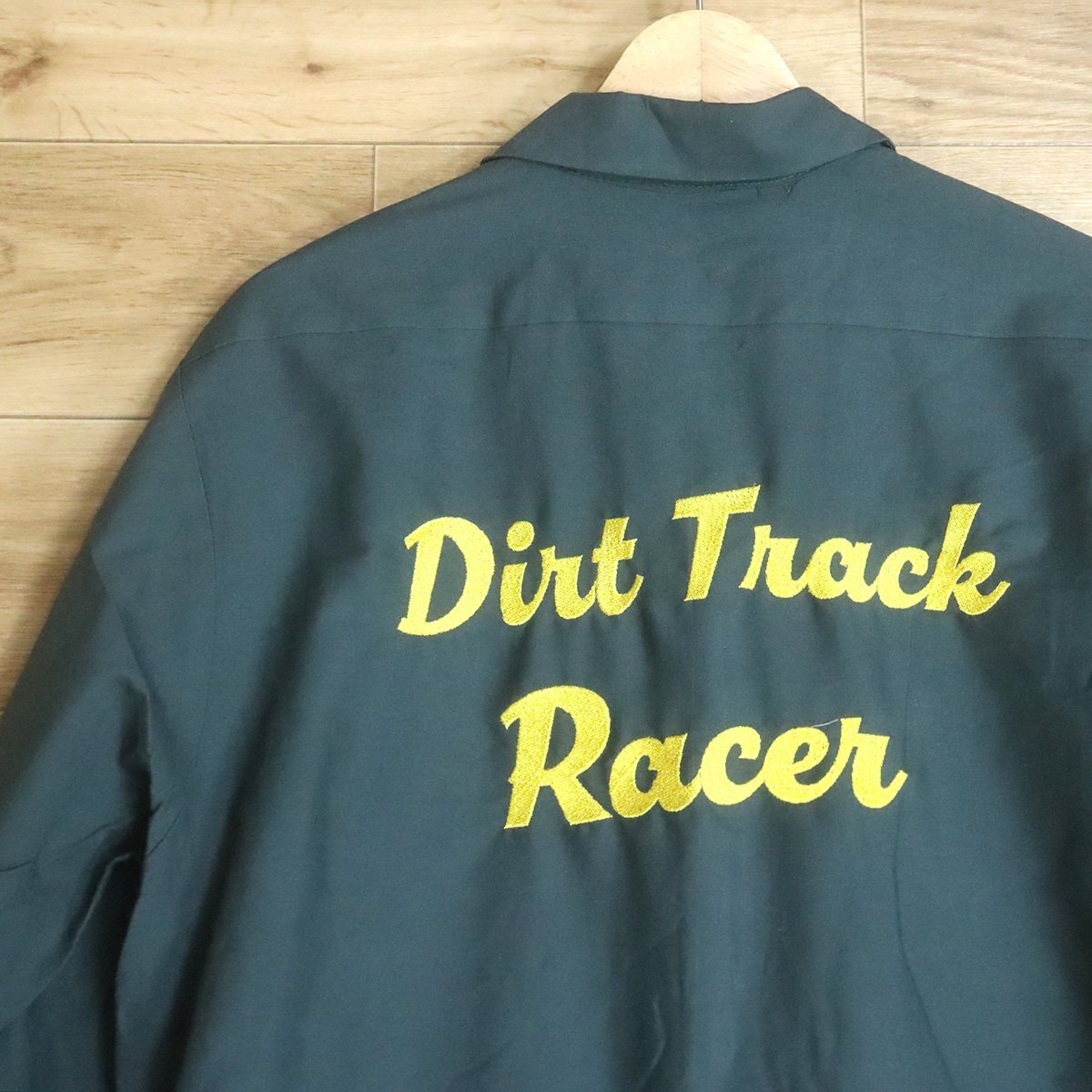 J2T/S10.30 ビンテージ 米国製 RED KAP レッドキャップ ワークシャツ L 文字 バック刺繍 Dirt Track拍卖