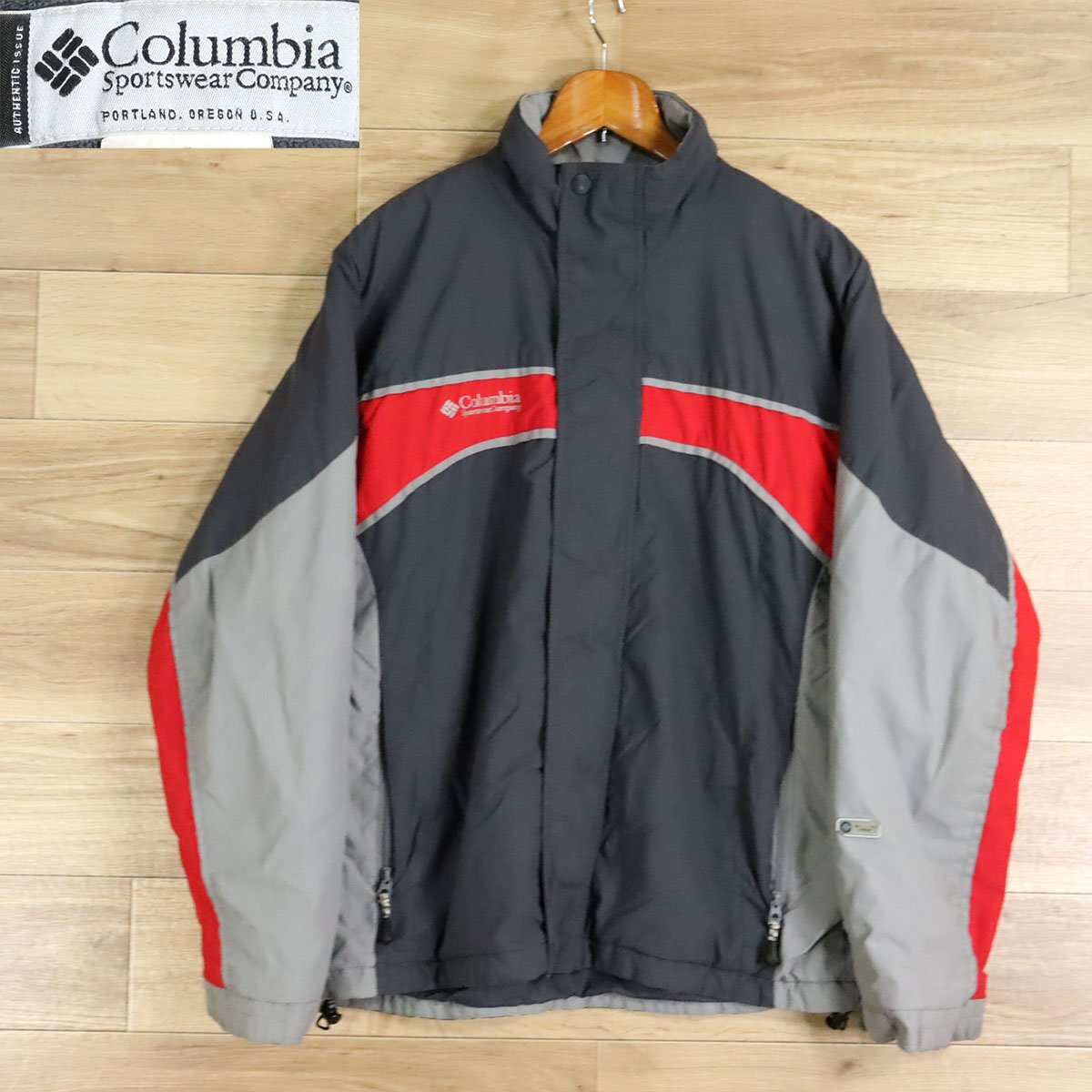 B5O/O4.14-5 Columbia コロンビア マウンテンジャケット ジップアップジャケット 中綿ジャケット ジャンパー ブルゾン メンズ M拍卖