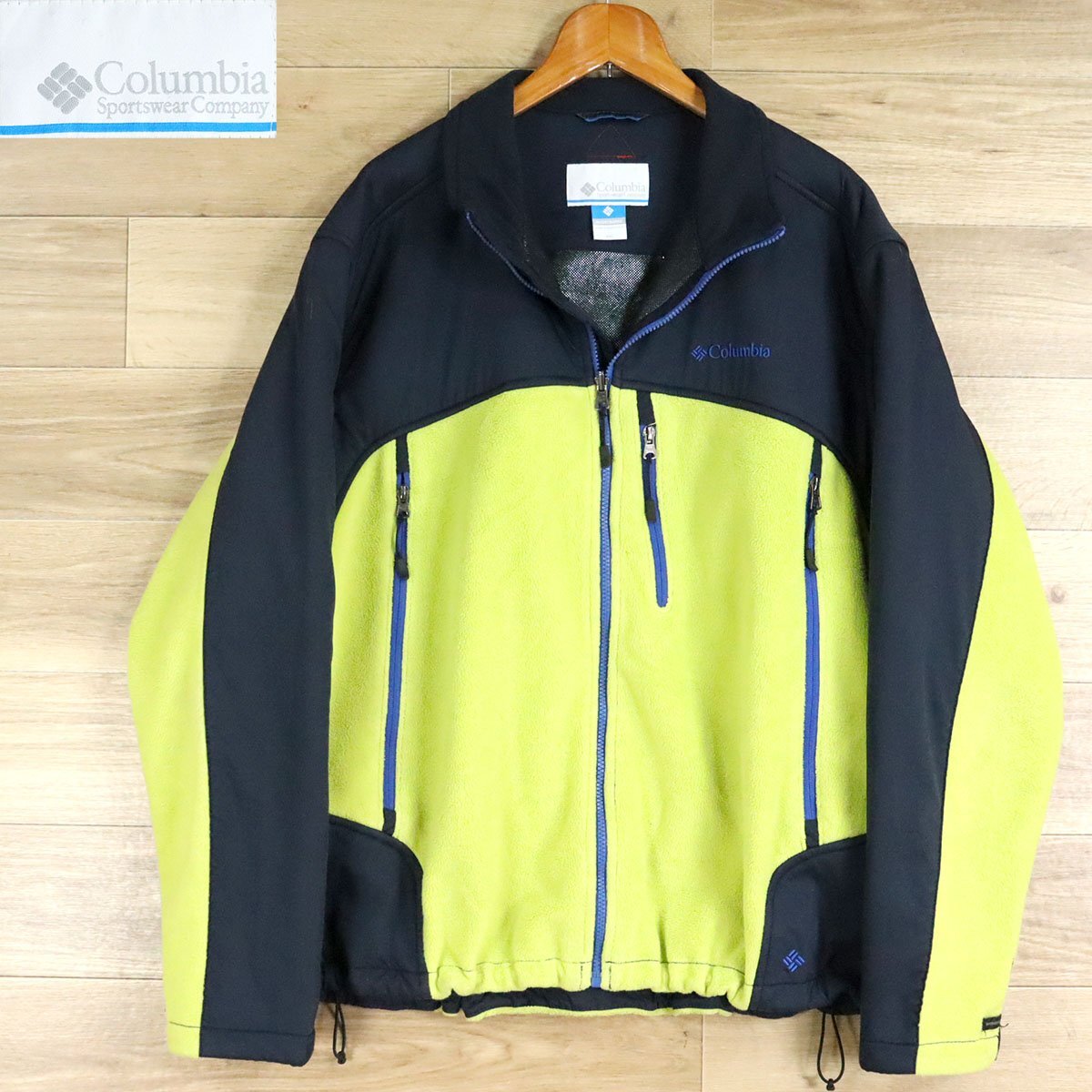 E4D/O4.10-4 Columbia コロンビア OMNI-HEAT オムニヒート フリースジャケット インターチェンジ ロゴ刺繍 XXL 2XL 拍卖
