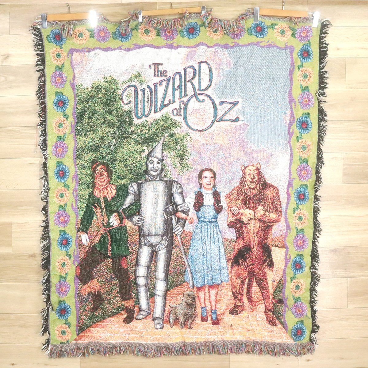 M11-13 I/D10.23-6 オズの魔法使い 映画 ムービー ラグ マット カーペット ブランケット タペストリー ソファーカバー 雑貨拍卖