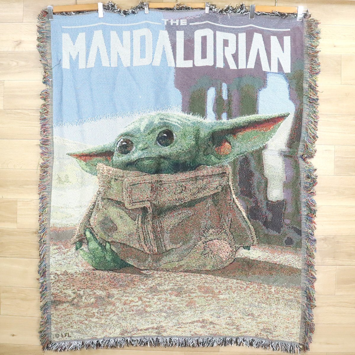 B9-9 I/D10.24-7 STAR WARS スターウォーズ マンダロリアン ベビーヨーダ ラグ マット カーペット ブランケット タペストリー拍卖