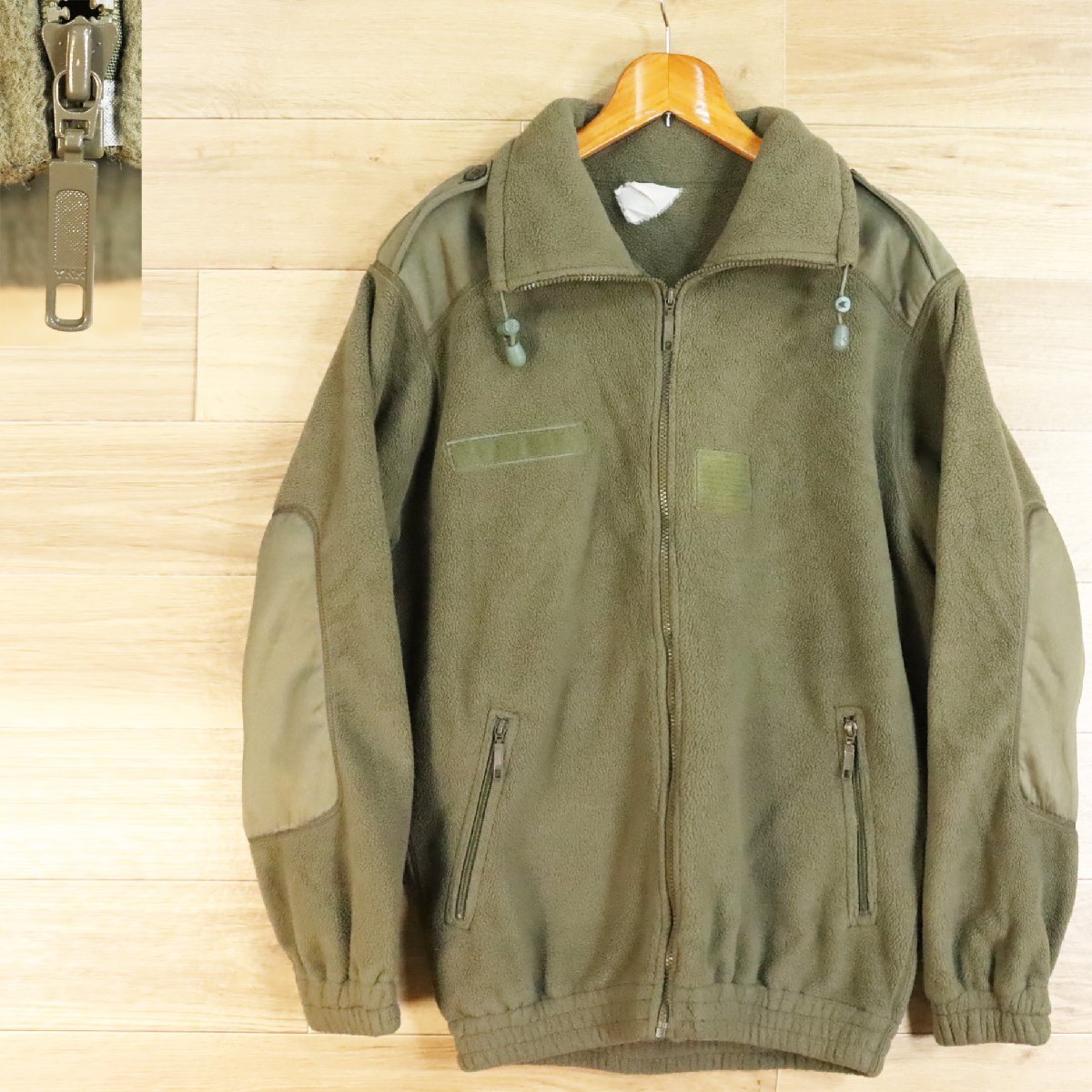 E9O/O4.29-8 フランス軍 French Army フレンチアーミー コールドウェザー フリースジャケット ユーロミリタリー ユーロ古着 メンズ拍卖