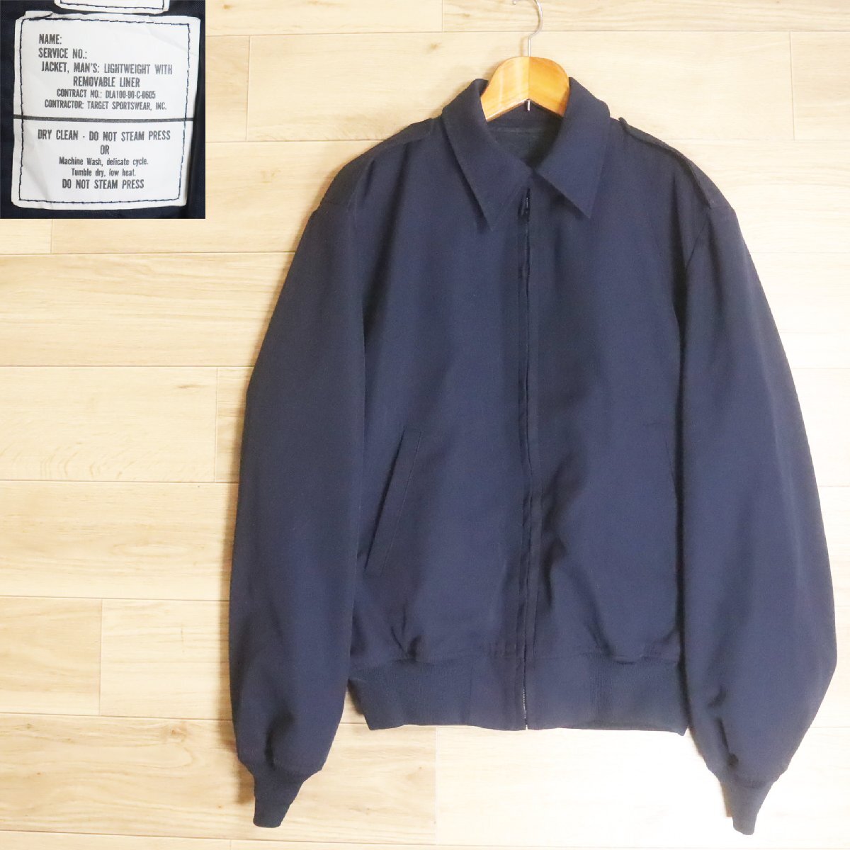 L6O/R6.16-5 90s ビンテージ 米軍 USAF USA製 ユーティリティジャケット ライトウェイトジャケット ジャンパー ブルゾン 42R拍卖