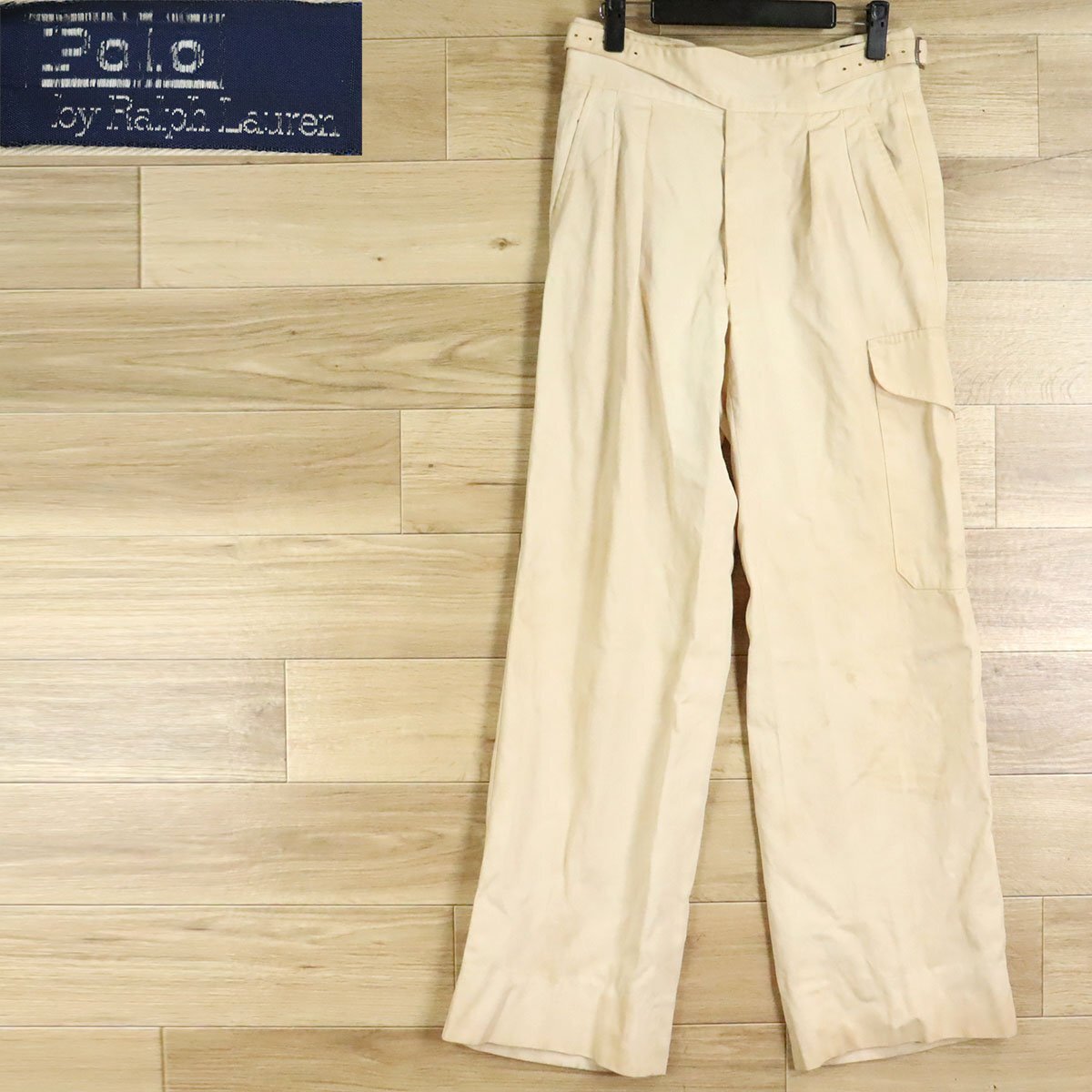 &2O/O5.6-9 90s ビンテージ POLO RALPH LAUREN ラルフローレン グルカパンツ イギリス軍 サンプリング ミリタリーパンツ メンズ拍卖