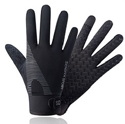 【トレッキング グローブ ブラック Lサイズ】登山 トレッキンググローブ 手袋 スマホ 滑り止め メンズ レディース おしゃれ拍卖