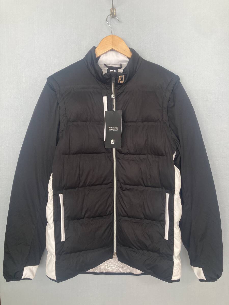 ★未使用 FOOT JOY フットジョイ FJ 撥水 ストレッチ 中わた ZIPジャケット 2XL ベスト 2WAY サーモライト ゴルフウエア拍卖