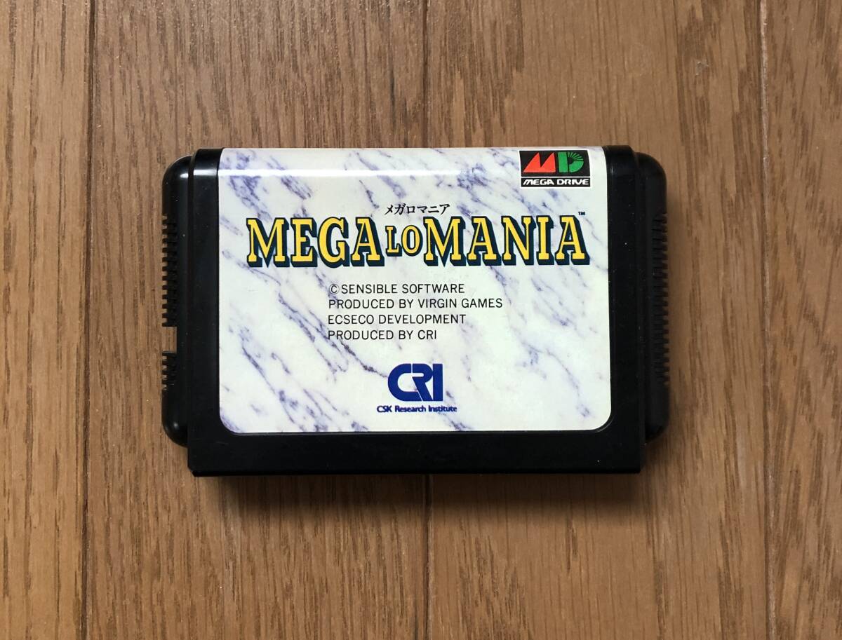MD メガロマニア 出品中ゲームソフト何本落札でも送料185円拍卖