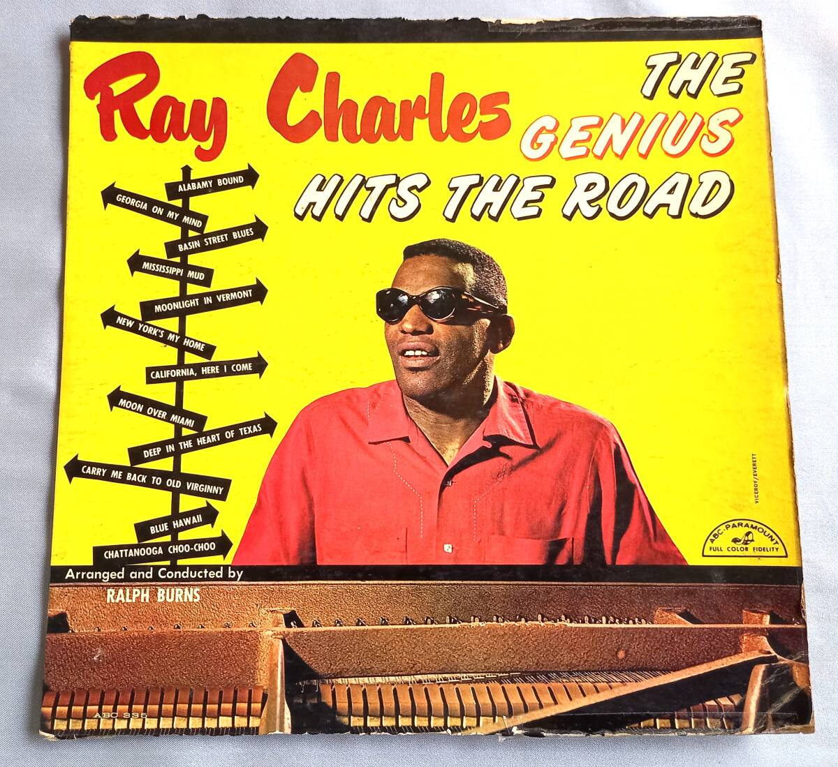 LP盤◆RAY CHARLES 「GENIOS HITS THE ROAD」◆拍卖
