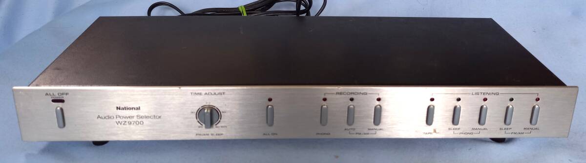 ナショナル◆WZ9700 オーディオ パワー セレクター◆通電確認済み 拍卖