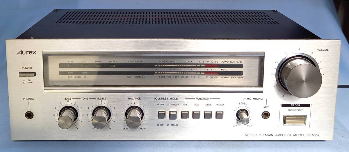 Aurex◆SB-535R プリメインアンプ◆動作確認済み 拍卖