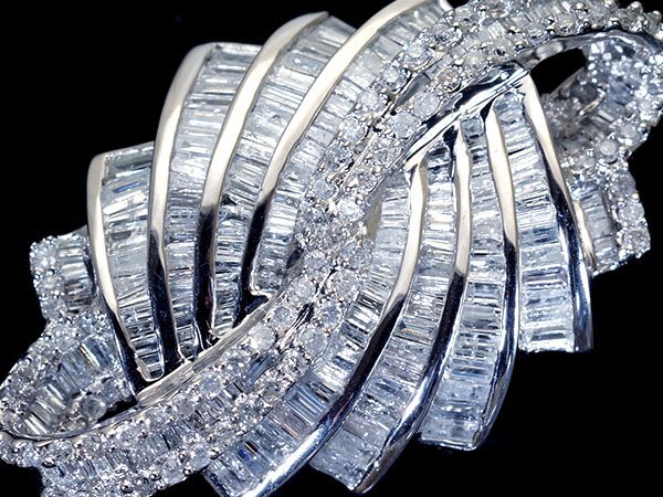 1円~【ジュエリー極】極上品!超豪華な輝き放つ!良質天然ダイヤモンド3.00ct 超高級K18WGリング k1118vkg【送料無料】拍卖