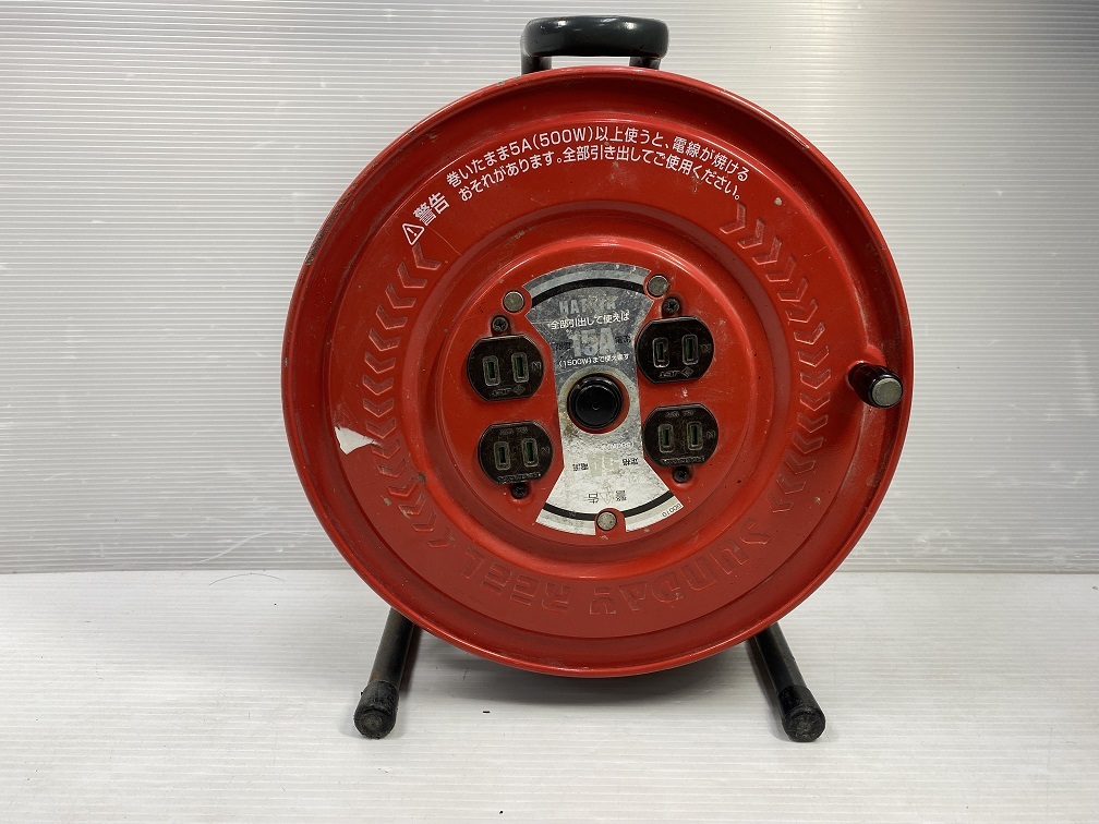 【中古品】ハタヤ コードリール 20M ○YR-19286○拍卖