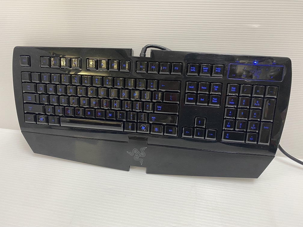 【中古品】Razer ゲーミングキーボード Lycosa RZ03-0018 ○YR-17518○拍卖