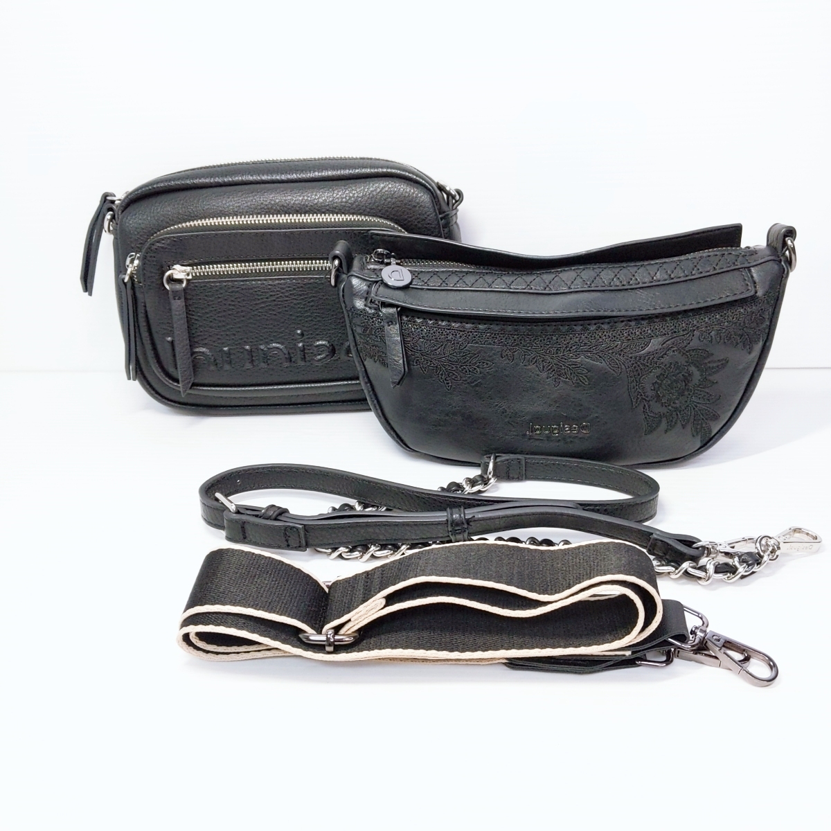 Desigual. デシグアル ショルダーバッグ2点セット〇YR-52460〇【中古品】拍卖