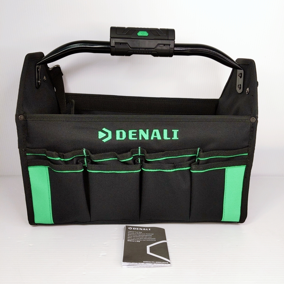 DENALI ライト付きツールバッグ 工具鞄 キャリーハンドル B09RKNL7PZ②〇YR-53102〇【未使用】拍卖
