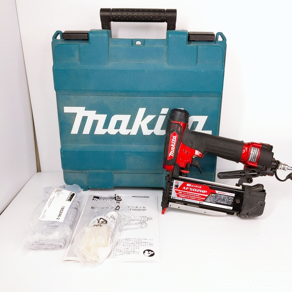 makita マキタ 高圧ピンタッカ エアダスタ付 AF502HP〇YR-53016〇【中古品】拍卖
