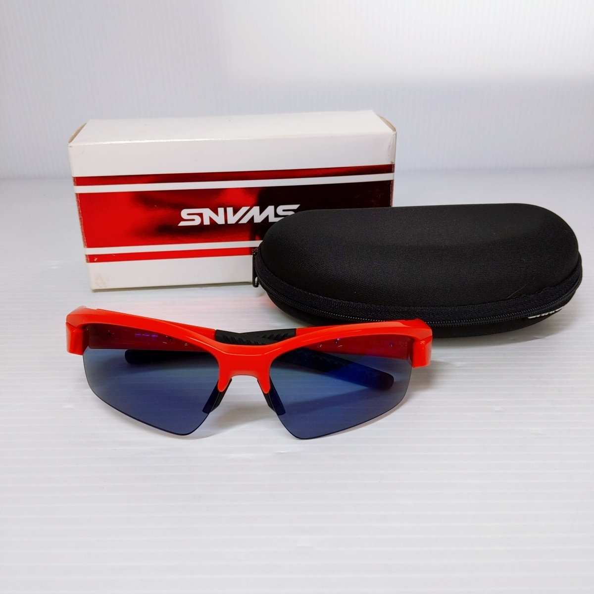 SWANS スワンズサングラス LION SIN-M2C LI SIN-3602 両面撥水ミラーレンズモデル〇YR-53364〇【中古品】拍卖