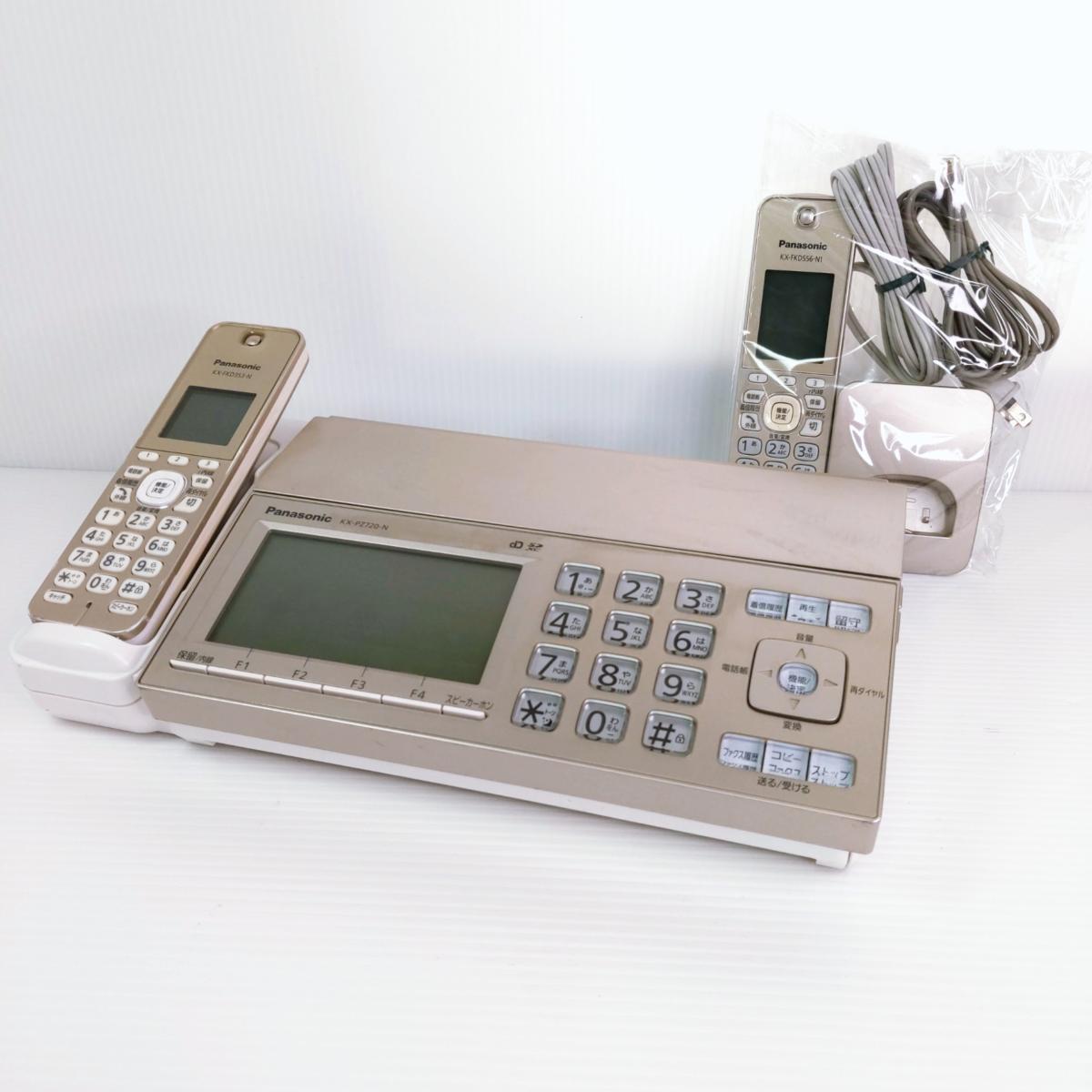 Panasonic パナソニック おたっくす デジタルコードレスFAX 子機1台付き KX-PZ720DL〇YR-53896〇【中古品】拍卖