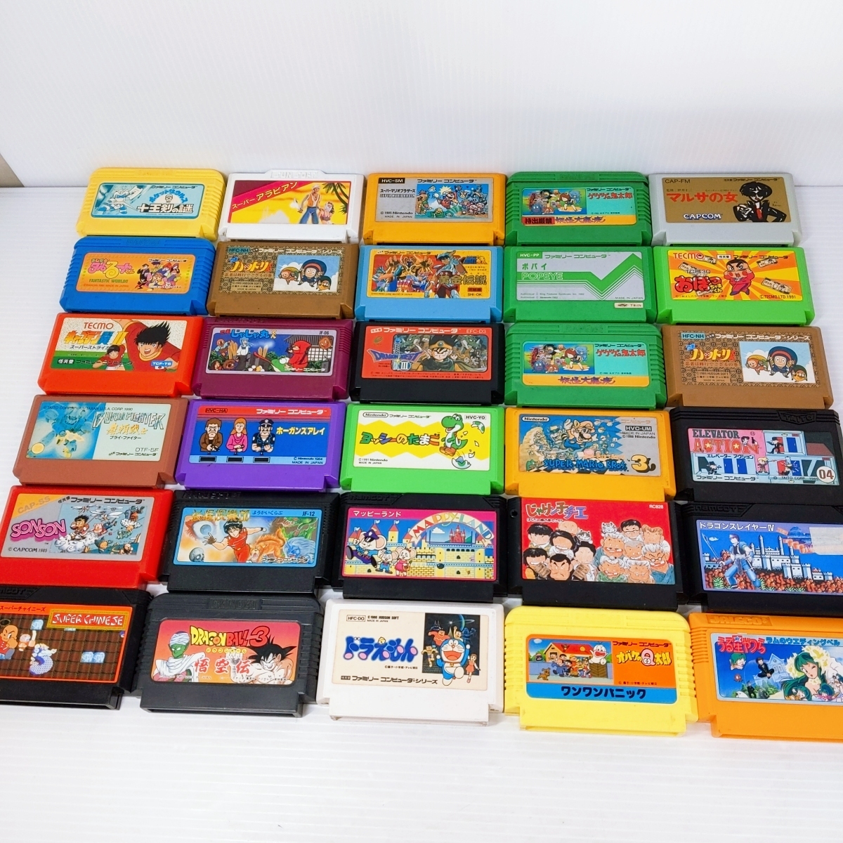 ファミコンソフト 30点まとめ売り〇YR-53596〇【中古現状品】拍卖