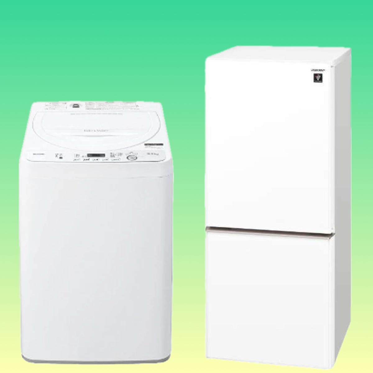 熊本県内送料無料! リユース冷蔵庫 洗濯機 店長お任せ2点セット○YR-17619○拍卖