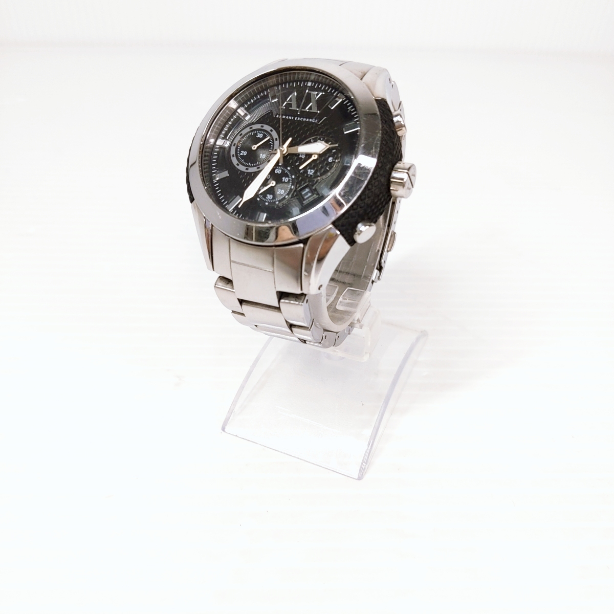 ARMANI EXCHANGE アルマーニエクスチェンジ クロノグラフ腕時計 メンズ AX1213〇YR-53055〇【中古品】拍卖
