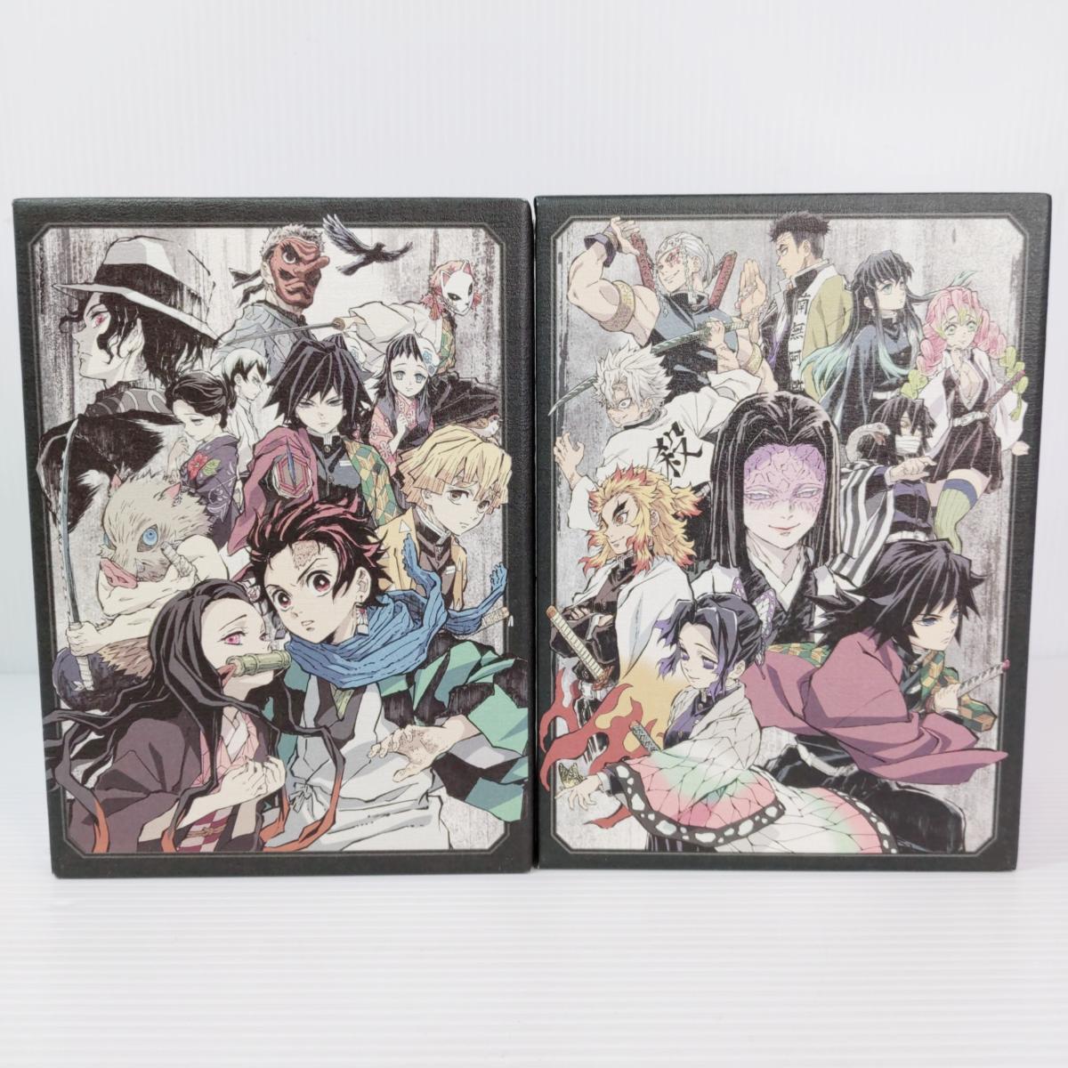 【中古品】鬼滅の刃 竈門炭治郎立志編 Blu-ray 全巻収納BOX 上下セット エラー版 〇YR-54253〇拍卖